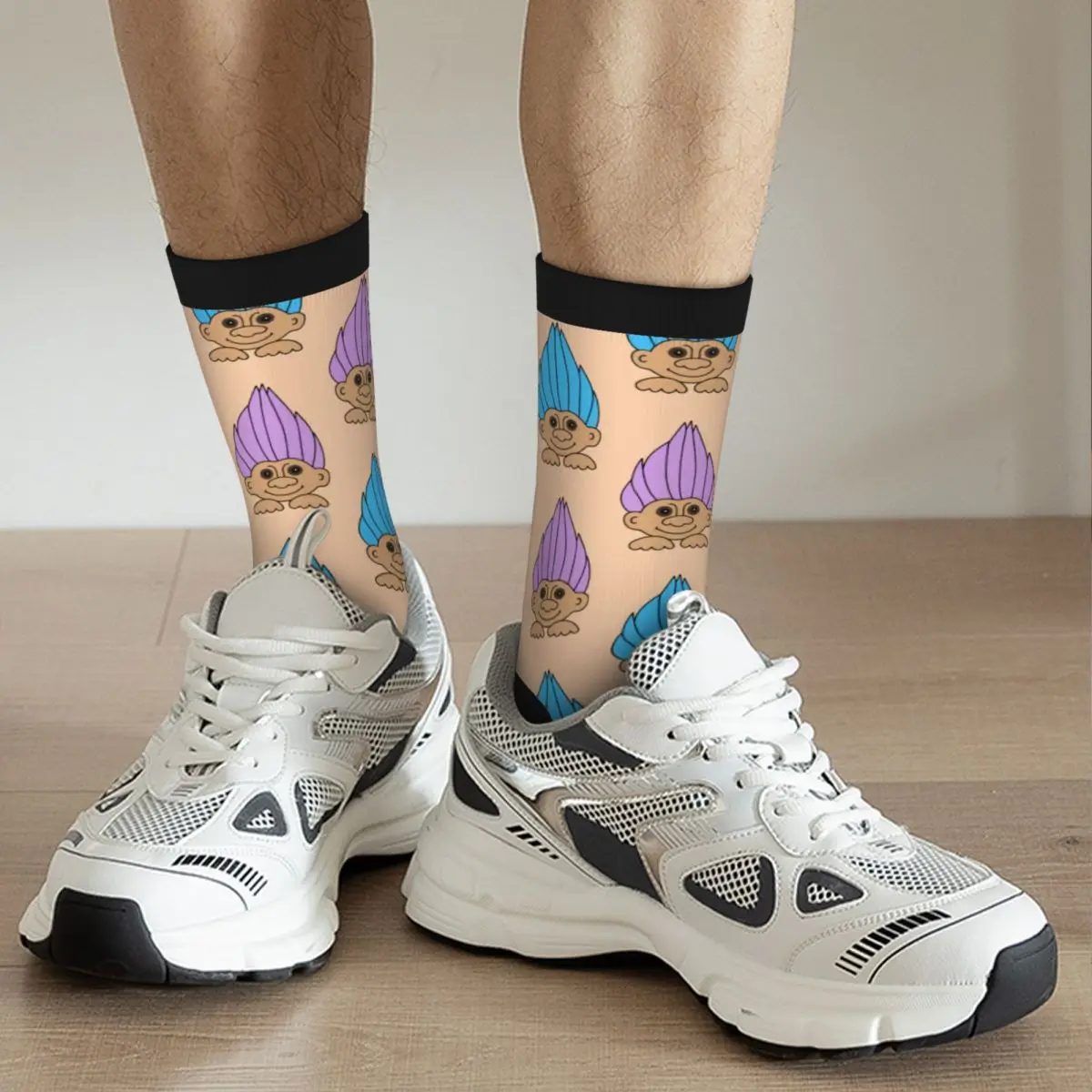 Troll All Seasons Socks Harajuku Hip Hop Innovatively Socks Accessories for Men Women