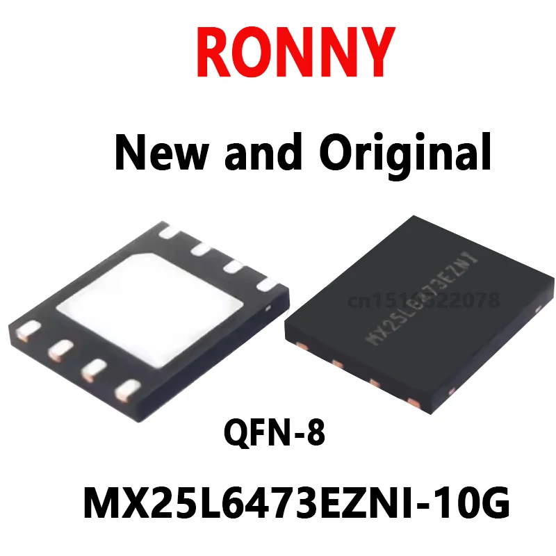 

5PCS New and Original MX25L6473EZNI MX25L6473E MX25L6473 25L6473E QFN-8 MX25L6473EZNI-10G