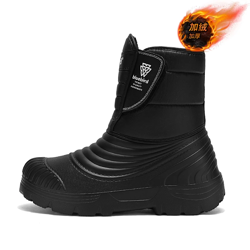 Waterproof Snow Boots Large Size 50/51 for Men And Women Lightweight Plush Lined Warm Shoes Botines Hombre Bottine view 3