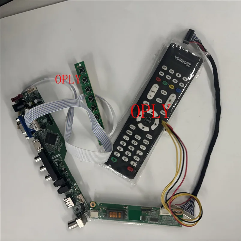 TV Controller Board Kit for B141PW01 B141PW01 V3 14.1" 1440X900 VGA USB HDMI-compatible Panel AV DIY RF Screen Monitor LCD panel
