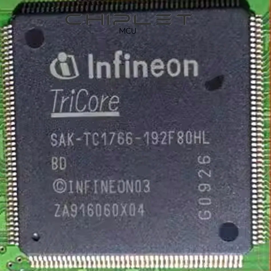 1Pcs MCU SAK-TC1766-192F80HL LQFP176 32-bit Microcontroller TriCore ASC CAN SSC Automotive Computer Repair Chip