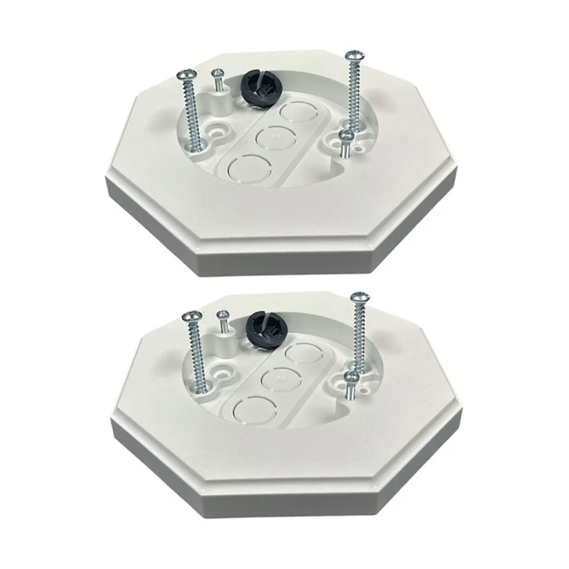 

ABKY-2Pcs 8161 Монтажный блок для наружного вертикального сайдинга, кронштейн для наружной монтажной пластины, гладкая плоская со встроенной коробкой