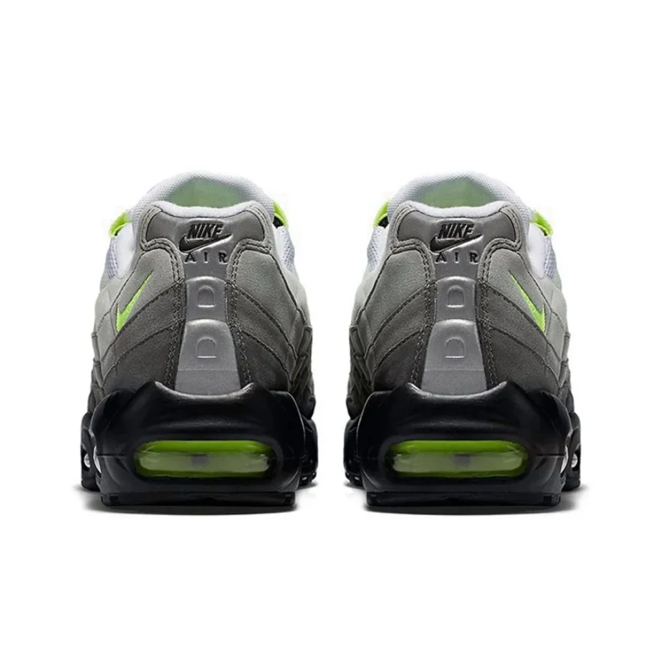 Nike Air Max 95 Running Shoes for Men and Women Unisex Green Gray