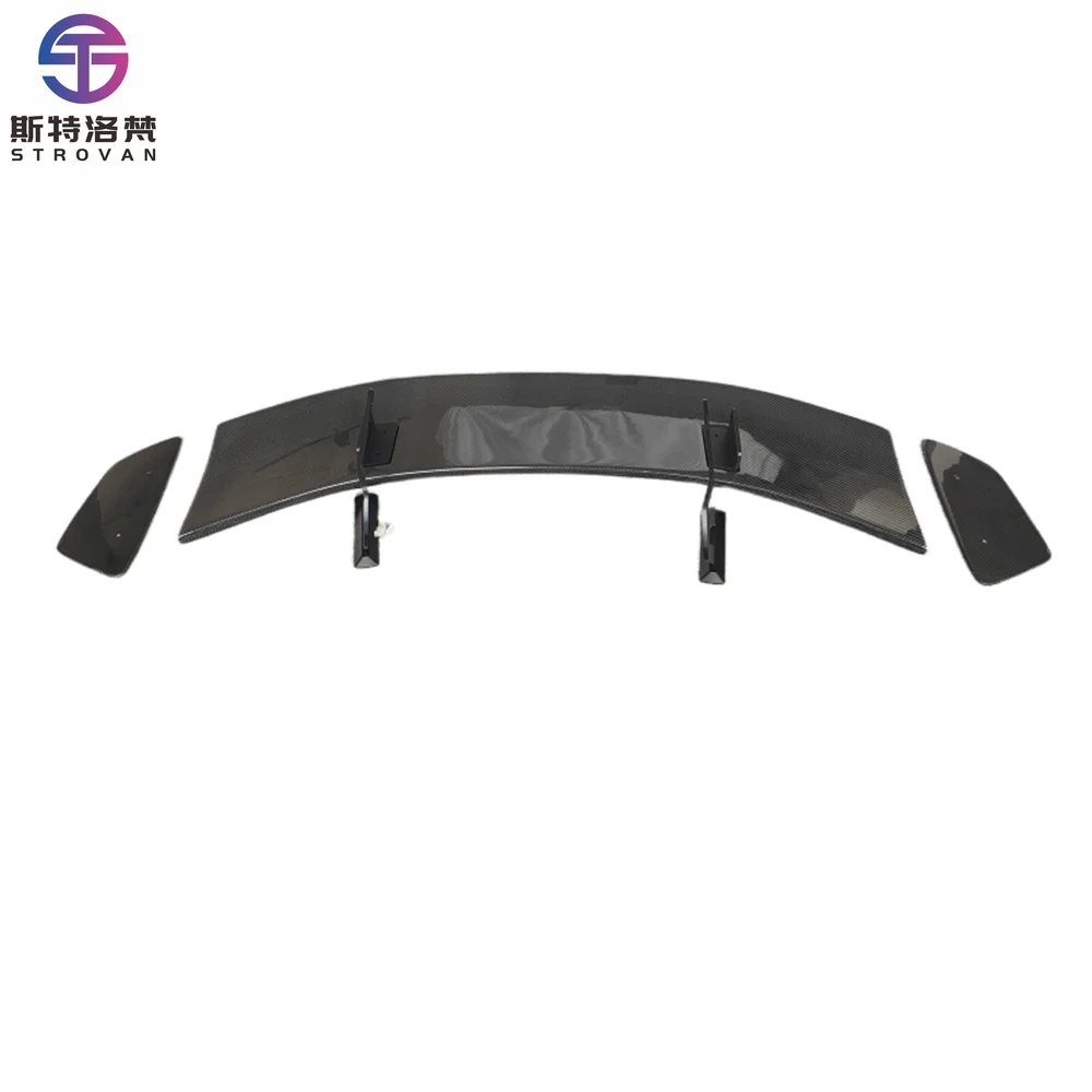 

STLF Genuine Carbon Fiber GT Style Rear Trunk Spoiler Wings Upgraded Body Kit for Porsches 718 Cayman Boxster