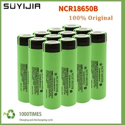 1-20PCS NCR18650B Actual Capacity Original 18650 Battery 3.7V 3400mah Lithium Rechargeable Batteries 18650 Cells Li-ion Bateria