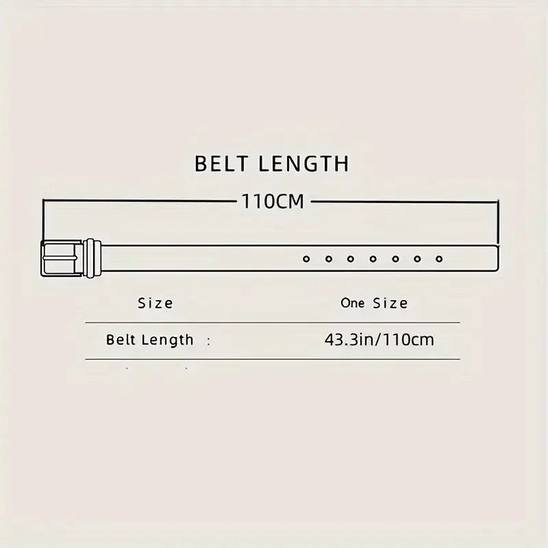 مجموعة حزام برشام فاسق بإبزيم من الفولاذ المقاوم للصدأ من جلد البولي يوريثان للجنسين، إكسسوار أزياء فاسق #2