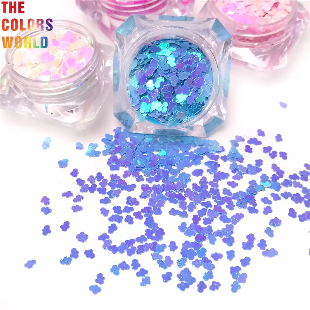 TCT-756 Pearlescent Iridescent Cloud Nails Glitter Sequins Art Decoration Paillettes Body Nail DIY Craft Lentejuelas Accessories