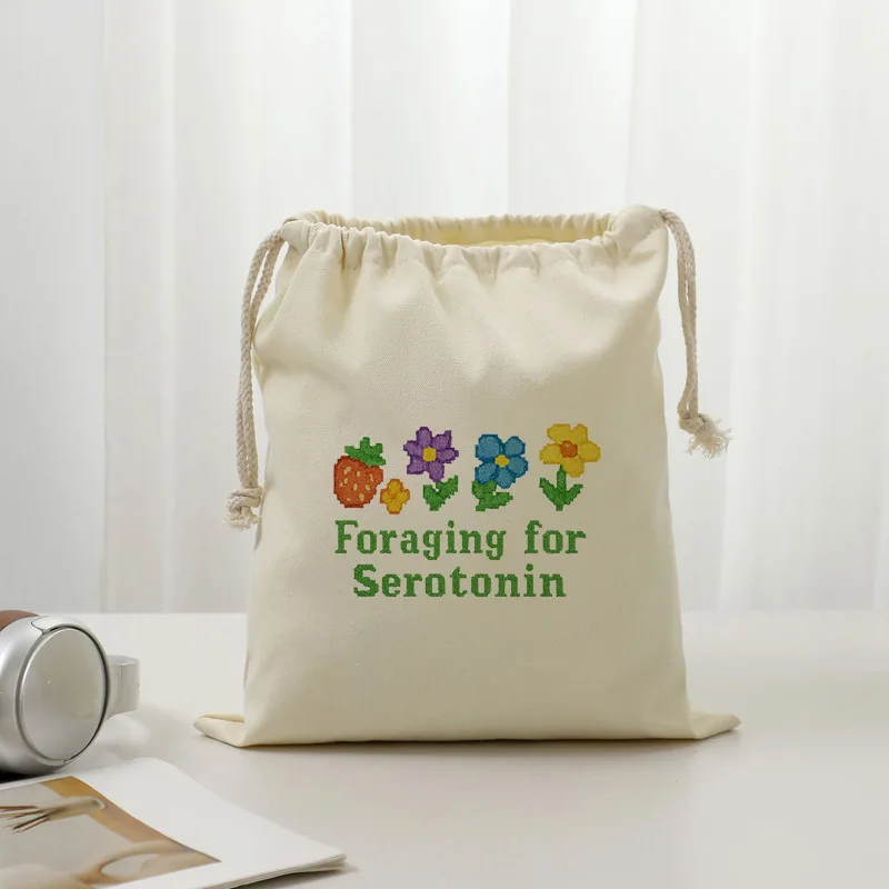 1pc Stardew Valley Inspired Travel Pouch, Gamer Hair Dryer Organizer Bag for Hotel & Daily Use
