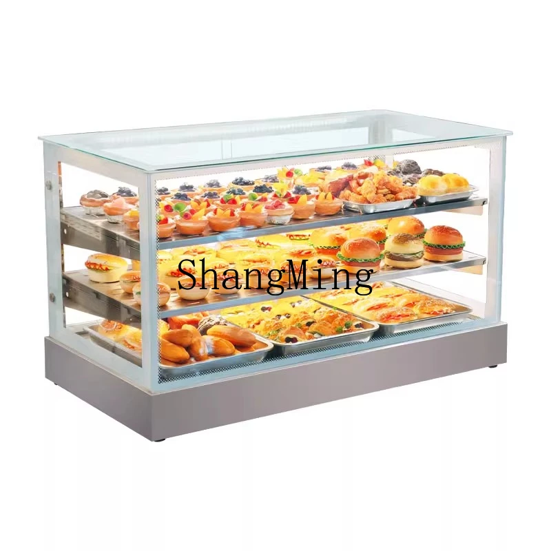

ZYY commercial heating incubator biscuits egg tarts fried goods meals incubator display cabinet