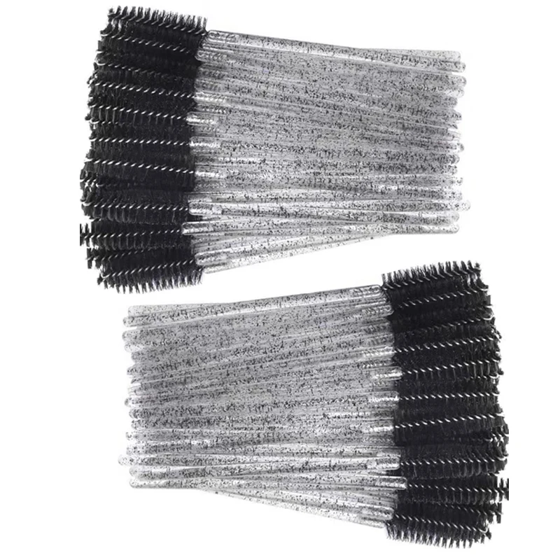 100Pcs  Applicator Spoolers Brush Lashes Extension Eyelash Extension Brushes Eyebrow Mascara Wands Cosmetic Set Makeup Tools