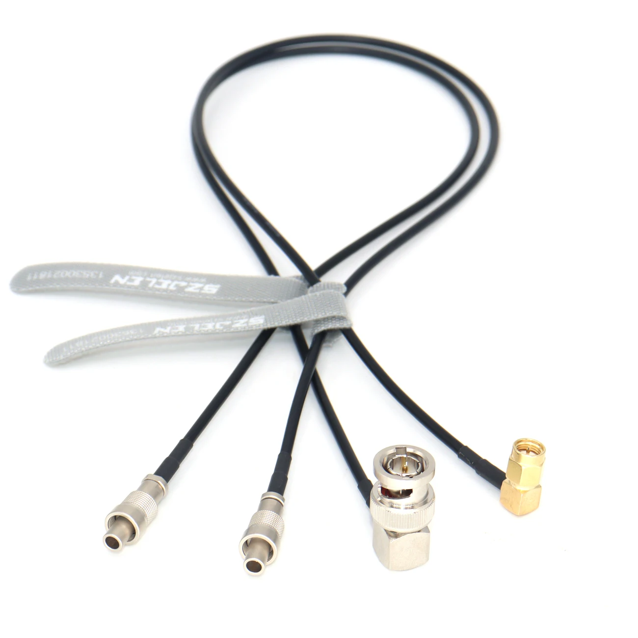 FVS.00.250 coaxial plug to SMA BNC for Sennheiser 3041 receiver signal line
