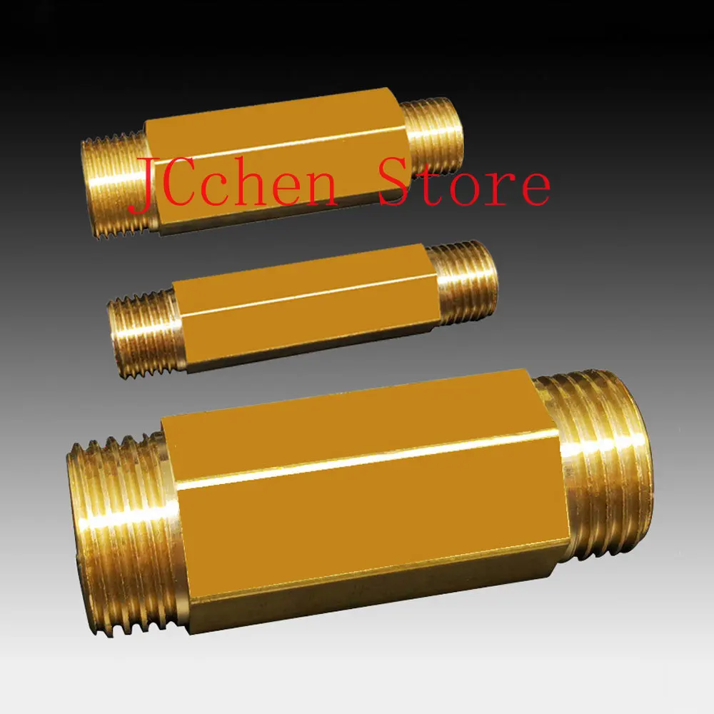 

Длина 60 мм, 1/4 дюйма, 3/8 дюйма, 1/2 дюйма, BSPP, ниппель «папа-папа», латунный длинный фитинг для труб, разъем для дома, сада, воды, газа, масла