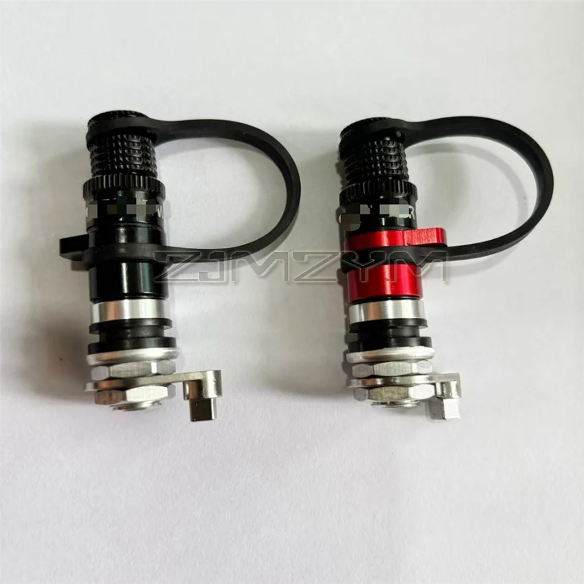 1pcs Desert Tires TD08-64mm TD06-73.5mm Short & Long Quick-Release Valve With Gauge Press-Type