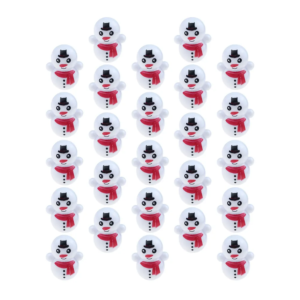 25 stuks mooie sneeuwpop beker creatief kinderen speeltijd hand-oog coördinatie training vroeg onderwijs vaardigheidsontwikkeling helder