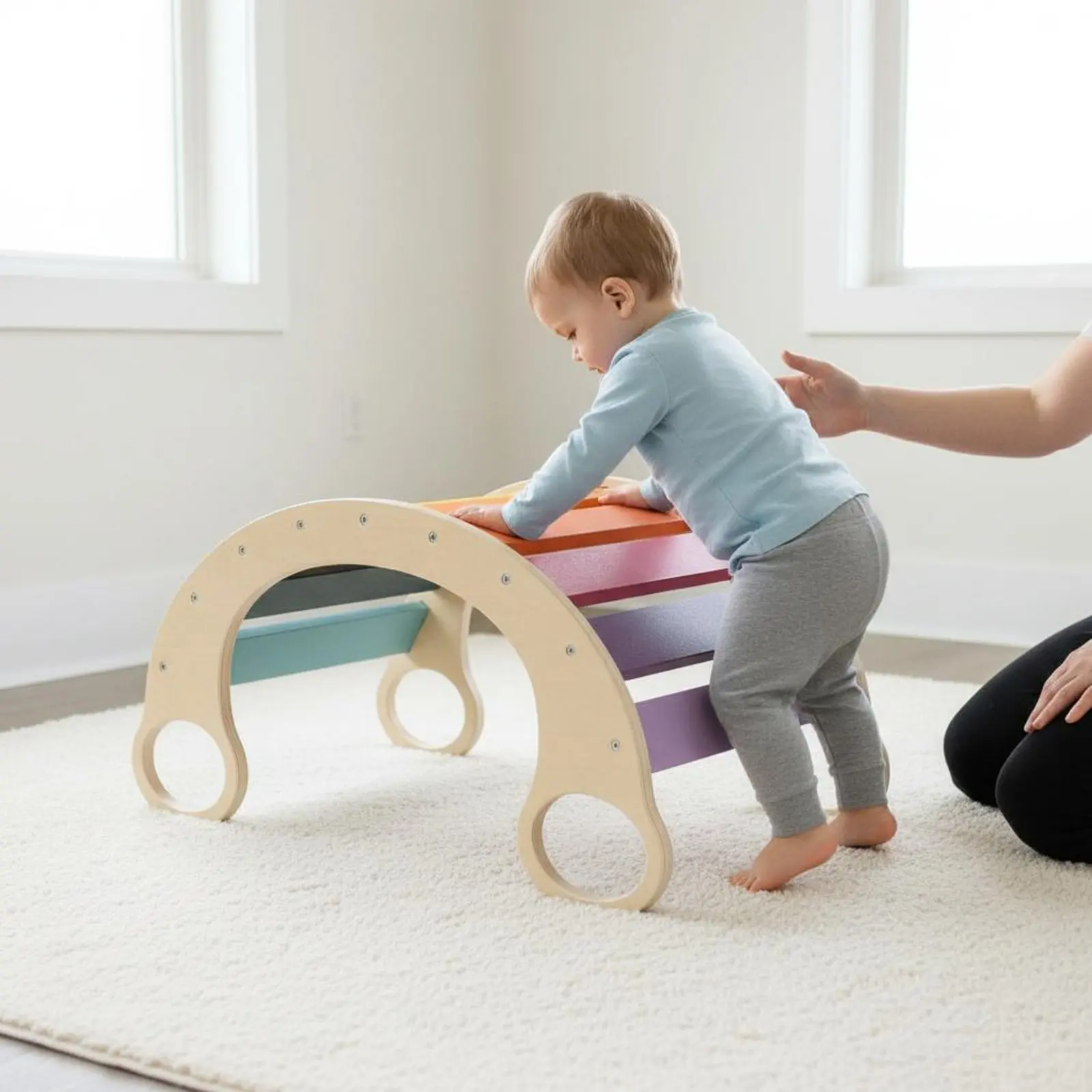 rocking-climbing-arch-rounded-rounded-edges-kids-climbing-arch-wooden-rainbow-balance-board-non-formaldehyde-glue-kids-indoor