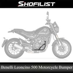 For Benelli Leoncino 500 Motorcycle Bumper High Carbon Steel Bumper Retro Sports Anti Fall Bar Body Protection Frame