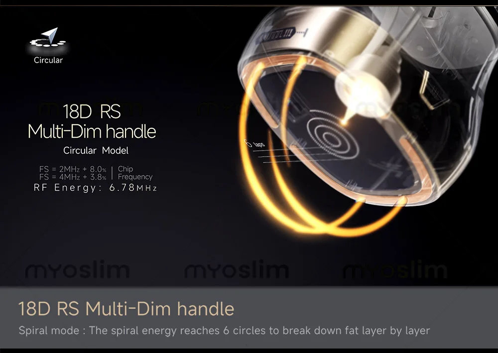 22D Max 2-in-1 Professional Facial Lifting and Slimming Device Facial Lifting Body Slimming Fat Removal