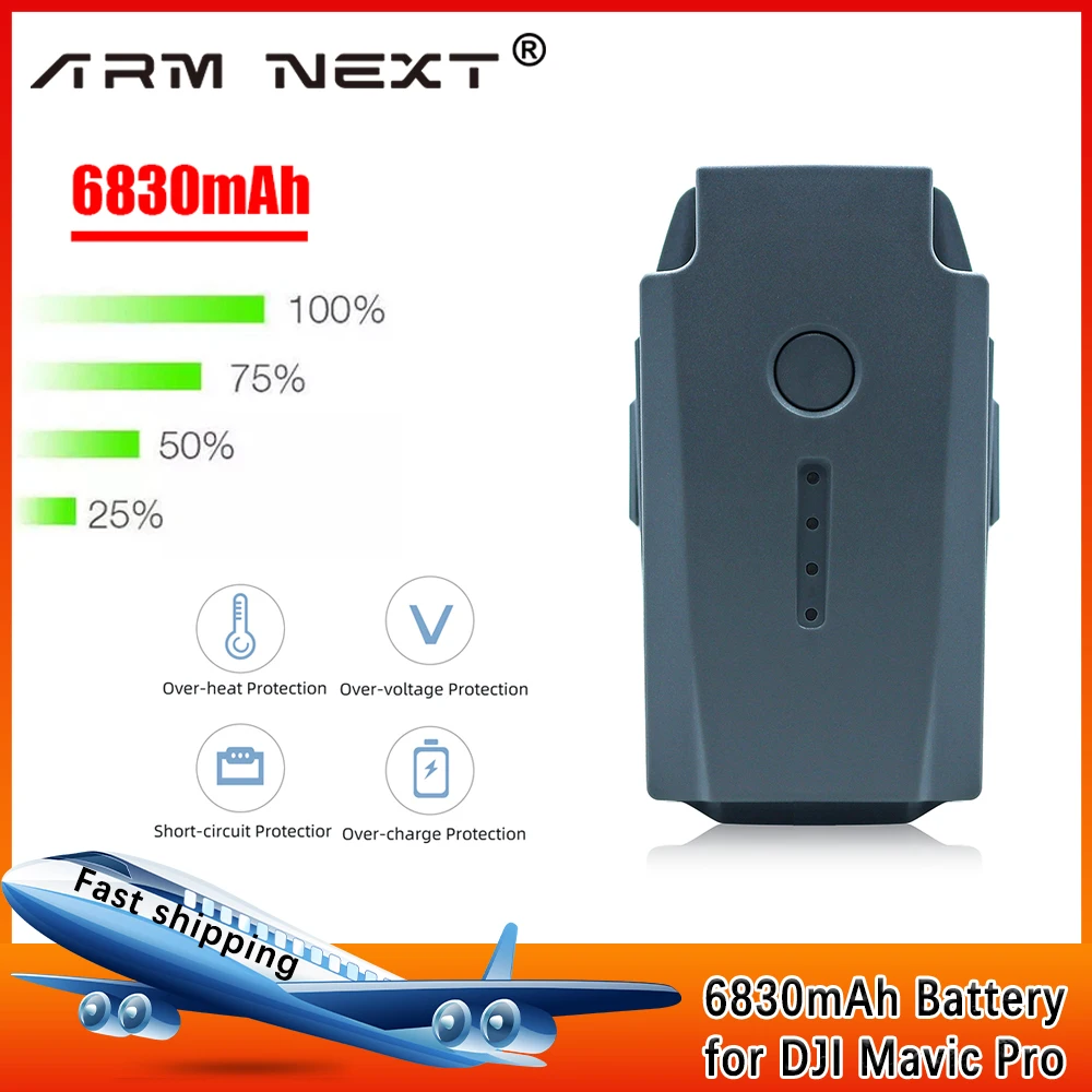 

High Quality Mavic Pro Battery Intelligent Flight (6830mah/11.4v) Specially Designed for The Mavic Drone