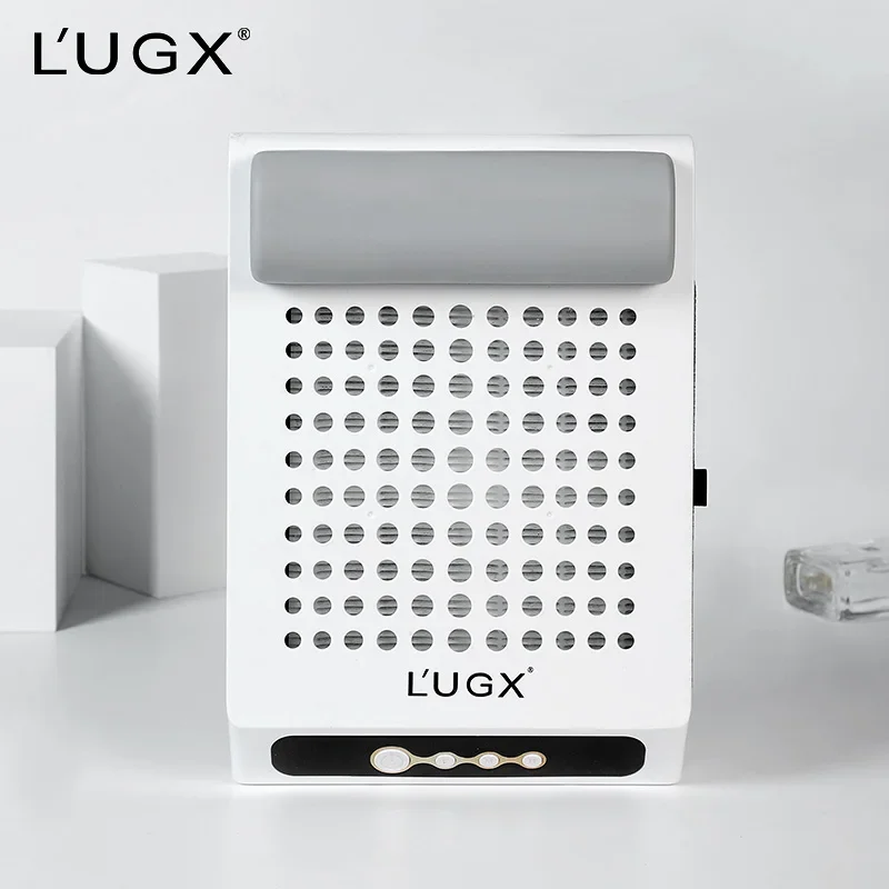 LUGX Hot Sale 70W Strong Cordless Recargable Nail Dust Collector Machine Professional Rechargeable Nail Vacuum Cleaner