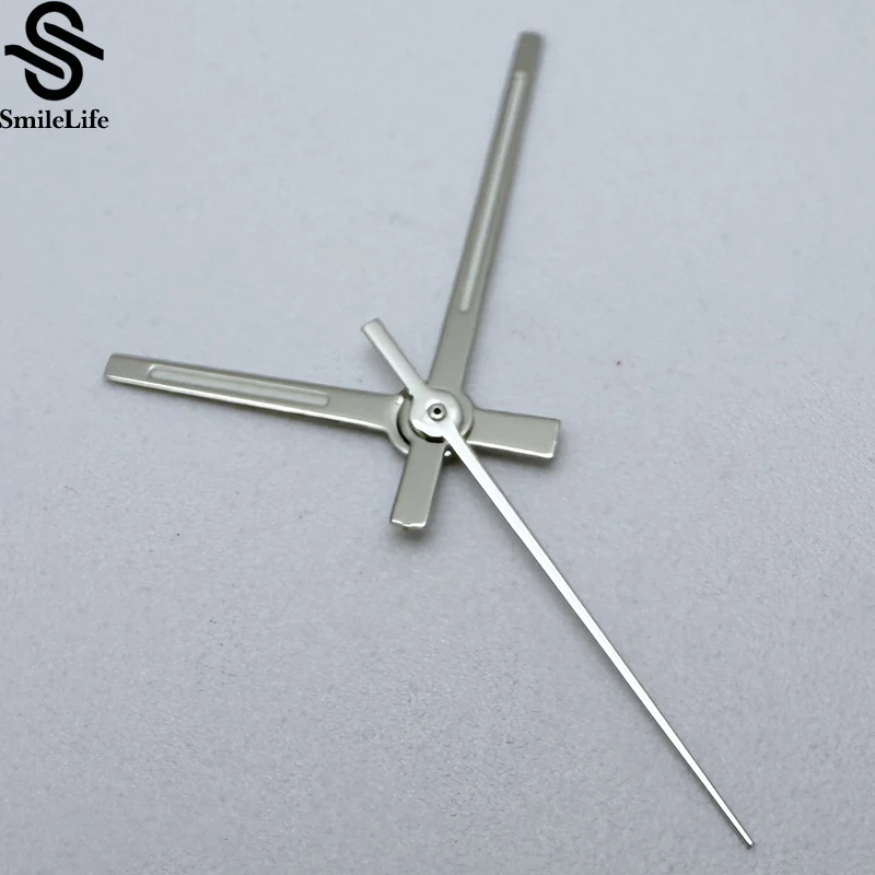 SmileLife NH35 srebrne polerowane wskazówki zielone świecące dopasowanie japonia NH35/NH36/4R/7S mechanizm automatyczny akcesoria do zegarków mechanicznych