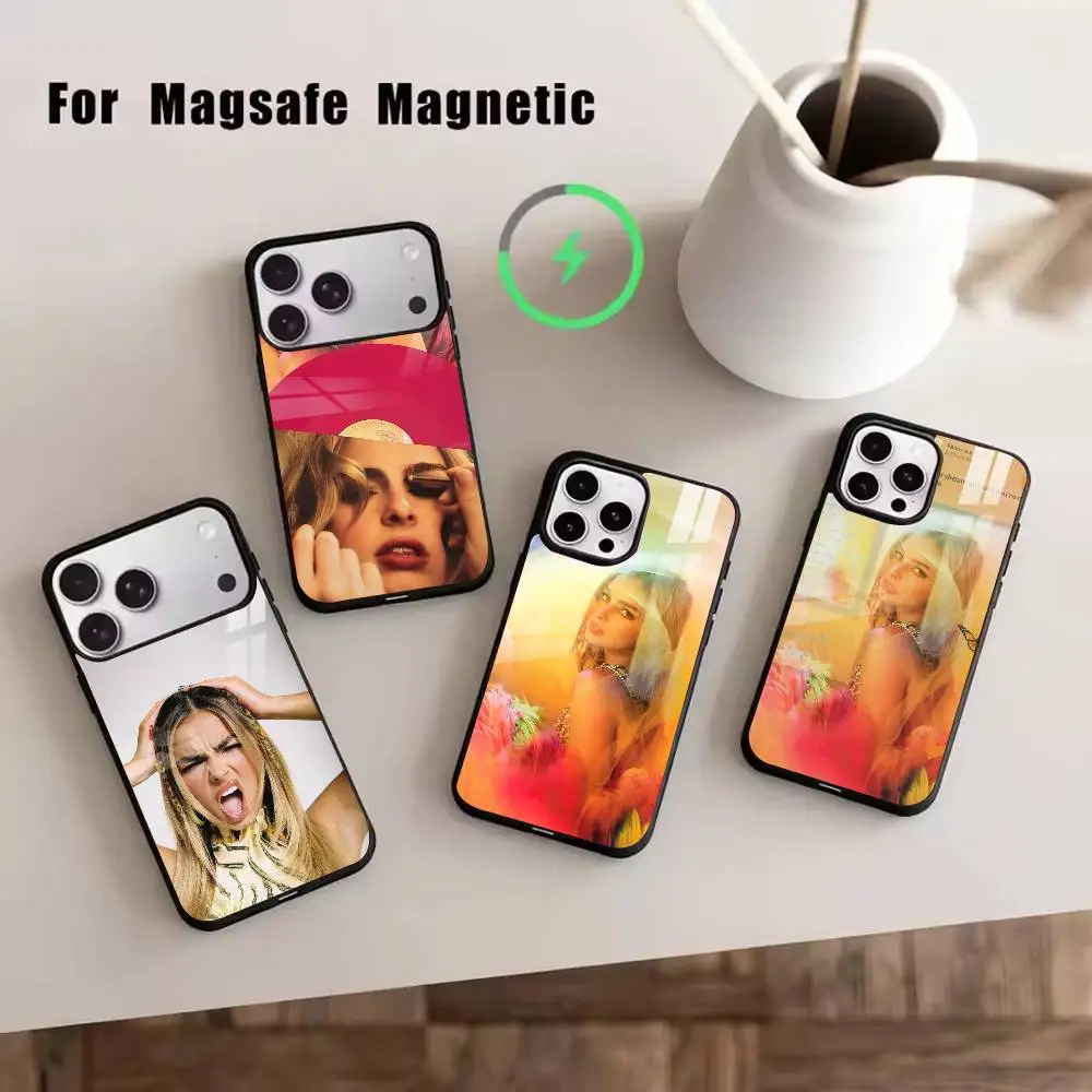 

Singer-Addison Rae Phone Case For iPhone17,16,15,14,13,12,11 Plus,Pro Magnetic with Magsafe Wireless Charging