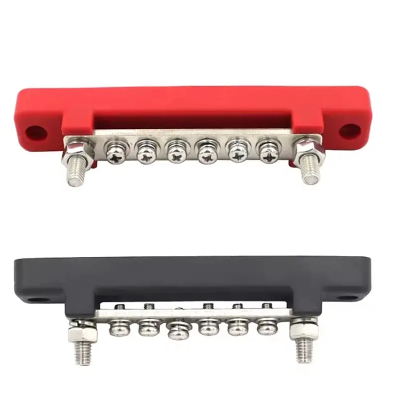 Y02A M6 12V Bus Bar Electrical Terminal Block For Truck Boat Car