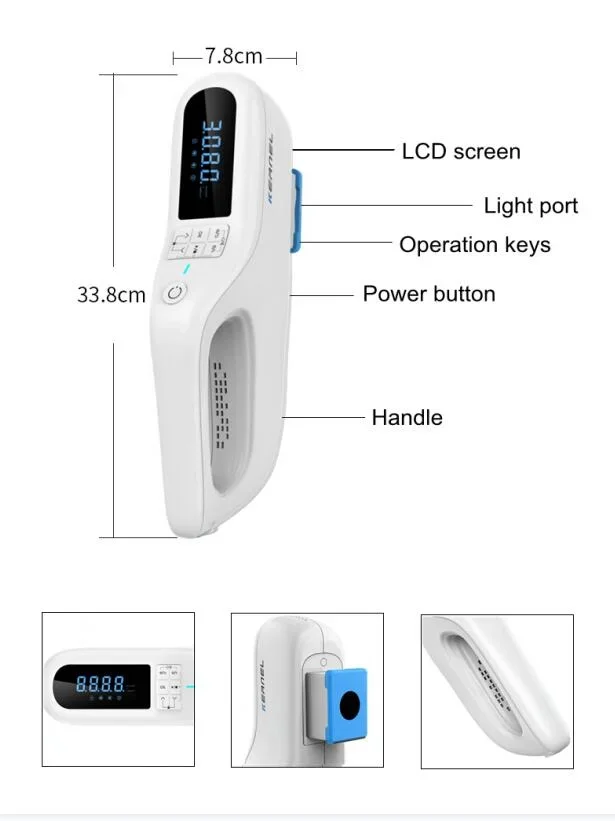 Factory Supply Kernel KN-5000F Excimer Laser Vitiligo Lamp Excimer Laser Machine for Vitiligo Psoriasis Treatment image 4