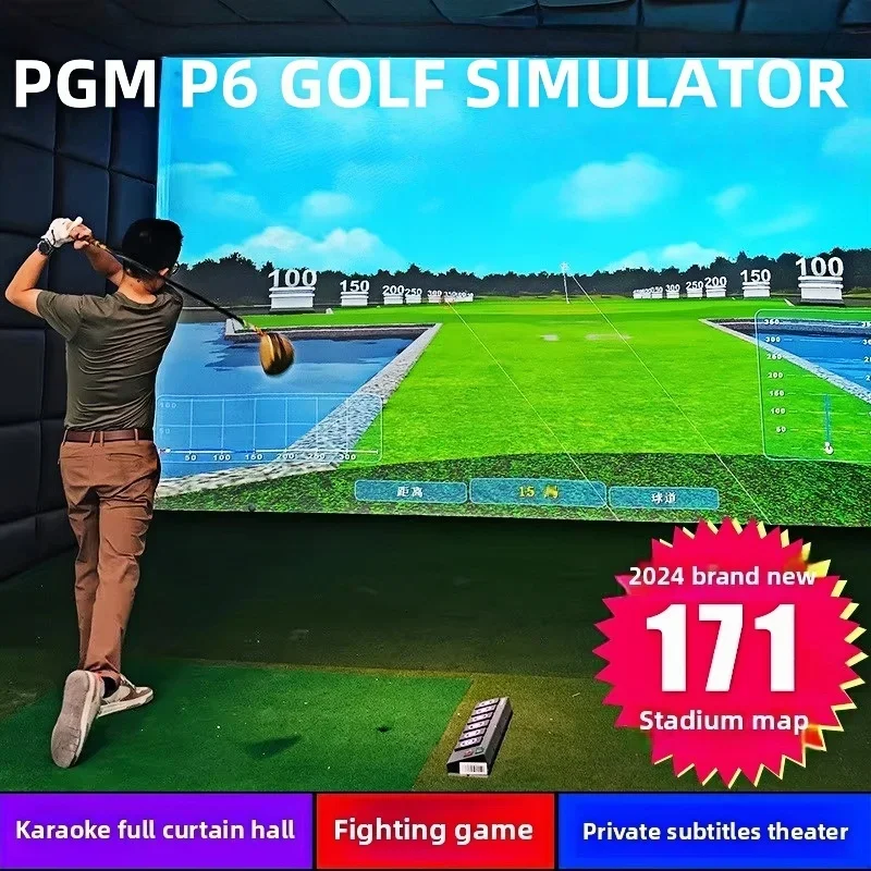 Afbeelding 4: PGM High-Speed 4K HD 3D-beeld Indoor Golfsimulatorapparatuur