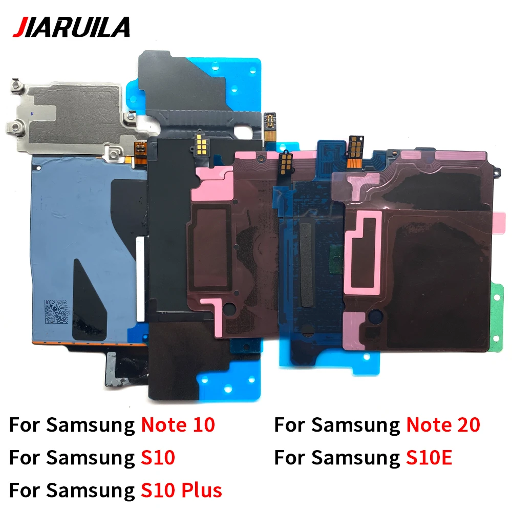 NEW Wireless Charging Charger Receiver Coil NFC Compass Module Flex Cables For Samsung S8 S9 Plus S10E S10 Note 10 Plus 20 Ultra