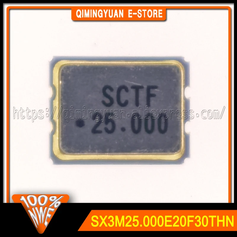 5~20PCS/LOT Active SMD Crystal oscillator SCTF SX3M25.000E20F30THN SMD3225-4P 25MHZ 1.2V 100% New Original In Stock