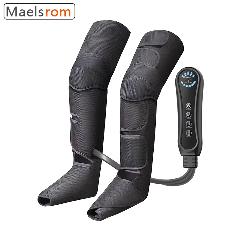 

Professional Air Compression Leg Massager with Heat - Foot & Calf Circulation Boots for Relaxation & Muscle Recovery Sport