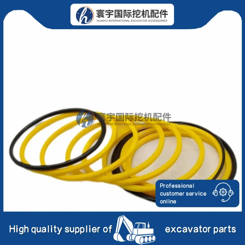 

Wholesales Price R200-5 R210-5 Excavator Parts Repair Kits Hydraulic Center Joint Oil Seal O-ring Kit Compatible with Hyundai