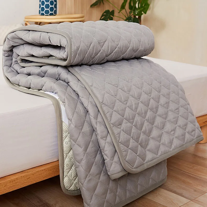 

Мягкий коврик, тонкий одинарный двойной студенческий защитный коврик, противоскользящий коврик, пододеяльник, коврик для домашнего использования, бархатный матрас Eep