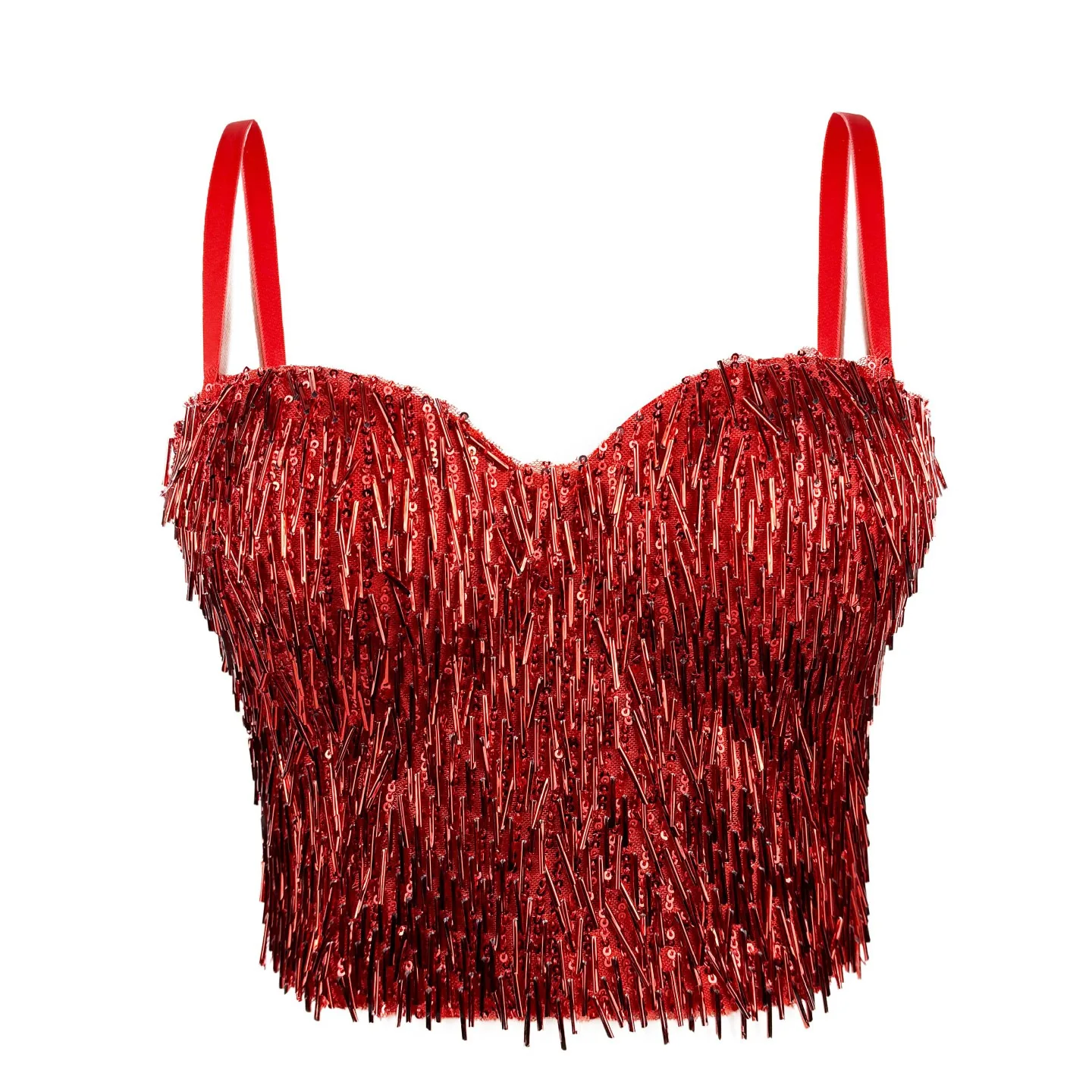 

customized women's adult corset with tassel design sexy interior small camisole party costume stage performance sexy bra