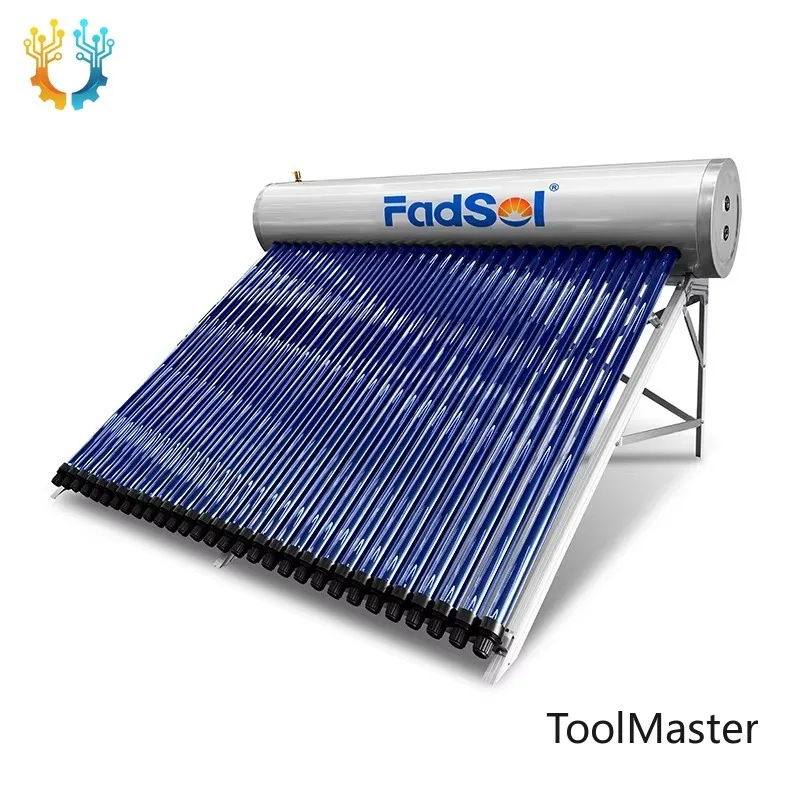 

【2026】 Solar Keymark Certified 300L High Pressure Integrated Solar Water Heater Compact Pressurized Type Outdoor Garage Use Stai