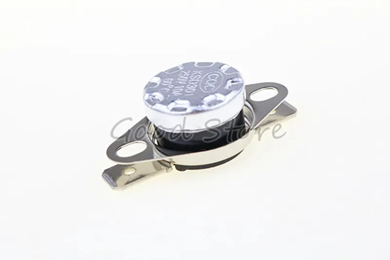 1pcs KSD301 10A 250V 40~135 degree Ceramic Normally Open/Normally Closed Temperature Switch Thermostat 45 55 60 65 70 75 80 85