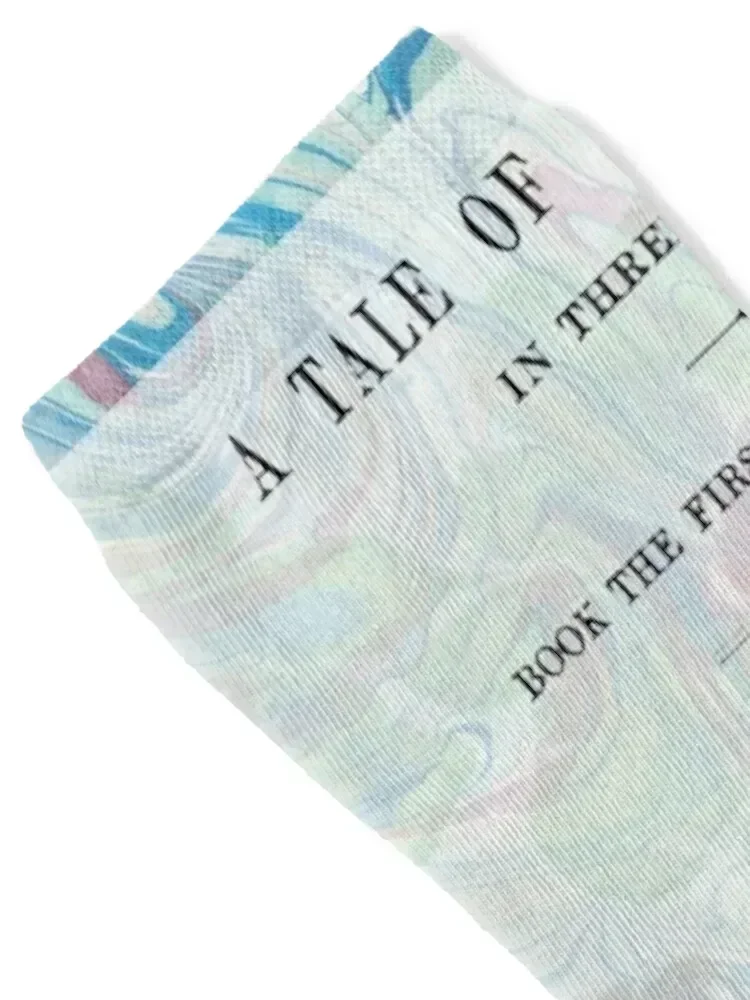 First Edition: Charles Dickens A Tale of Two Cities Socks man christmass gift set winter Man Socks Women's