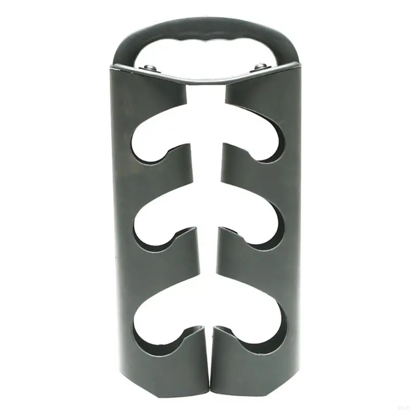 R9JE Strength Training Equipment Home Foldable Dumbbell Rack 3Layers Dumbbell Stand Holder Rack Dumbbell Storage Rack