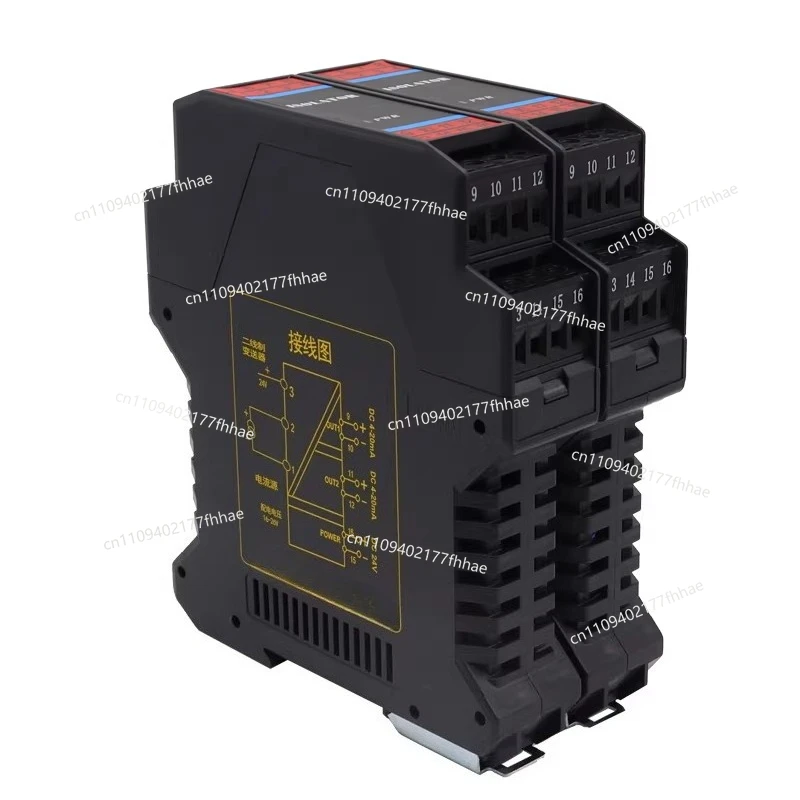 Active Passive Signal Isolator 4-20mA Distribution Distributor Analog Conversion Module Transducer One in Two Out