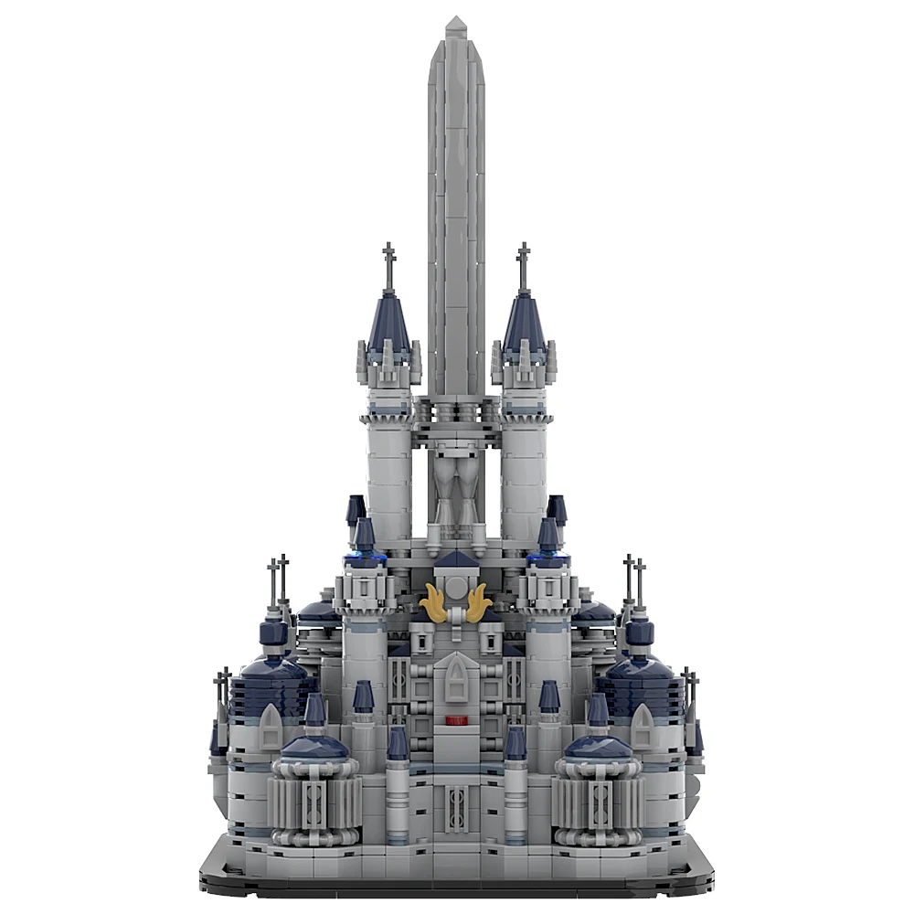 

Gobrick MOC фильм Fantasyss IX-Александрийский замок модель строительных блоков классическая игрушка детский подарок на день рождения