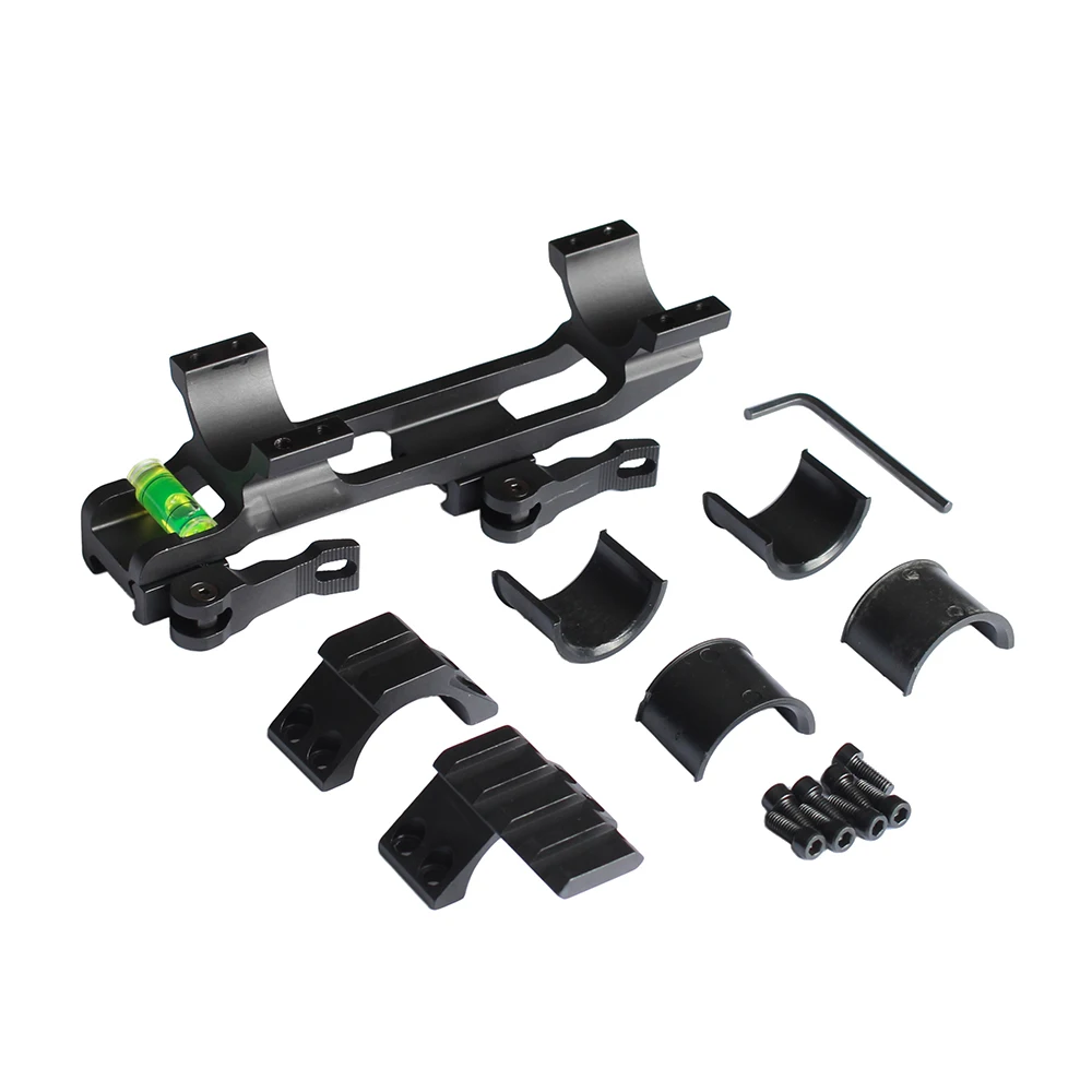 TORQ Universal Tactical Rifle Scope Mounts 25.4MM/30MM Dual Rings Full CNC Process Weaver Picatinny QD Mount Ar15 Ak 47 Bracket