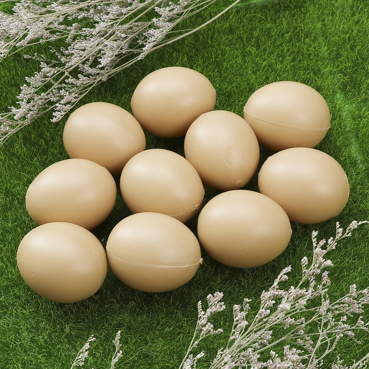 

plastic eggs fake eggs artificial eggs false eggs solid eggs for breeding