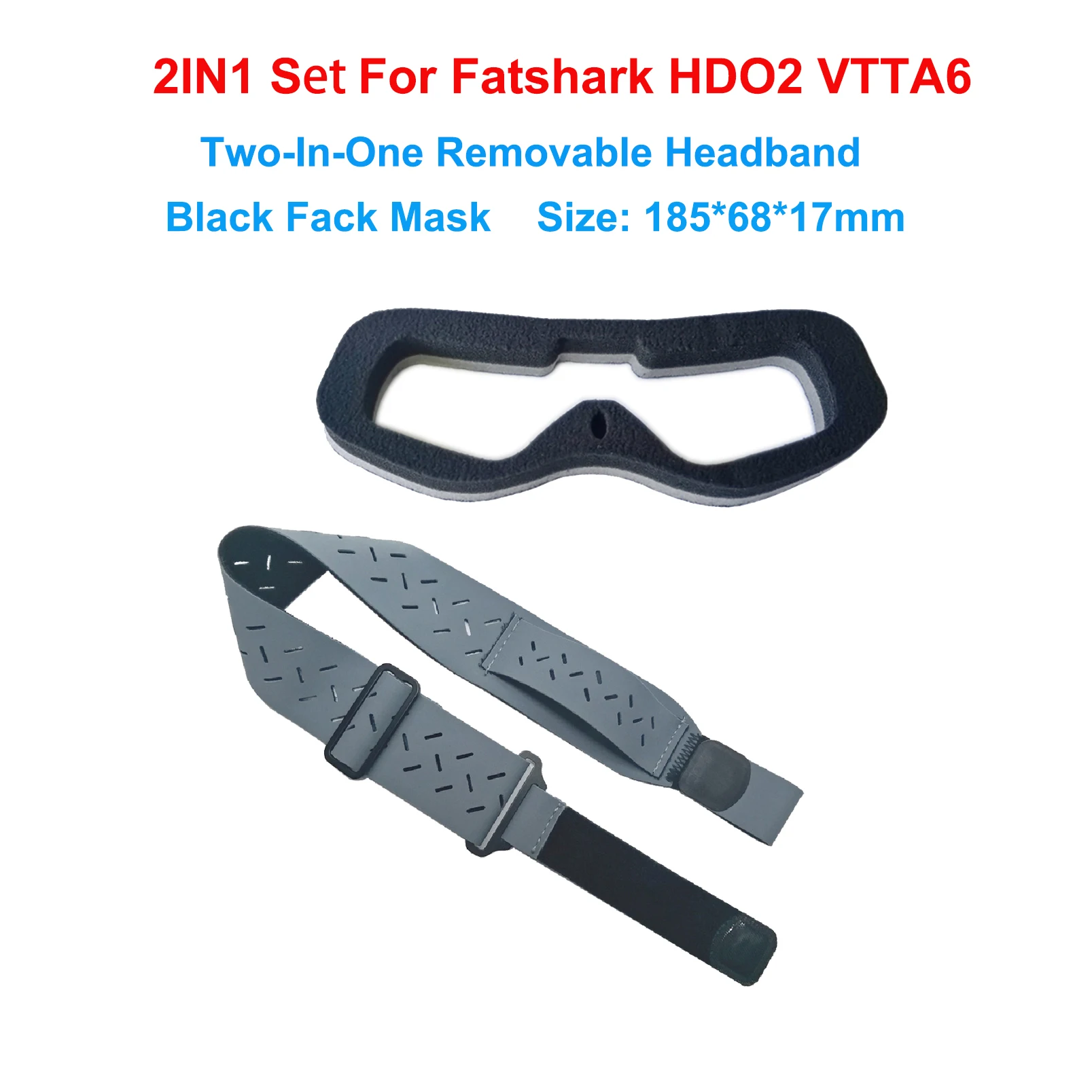 Für DJI V1 V2 FPV Brille Schwamm Schaum Polsterung Augen Maske FPV Brille Strap für SKYZONE 04X 04L SKY03 HDO HDO3 für DJI N3 RC Drone – Detail 28