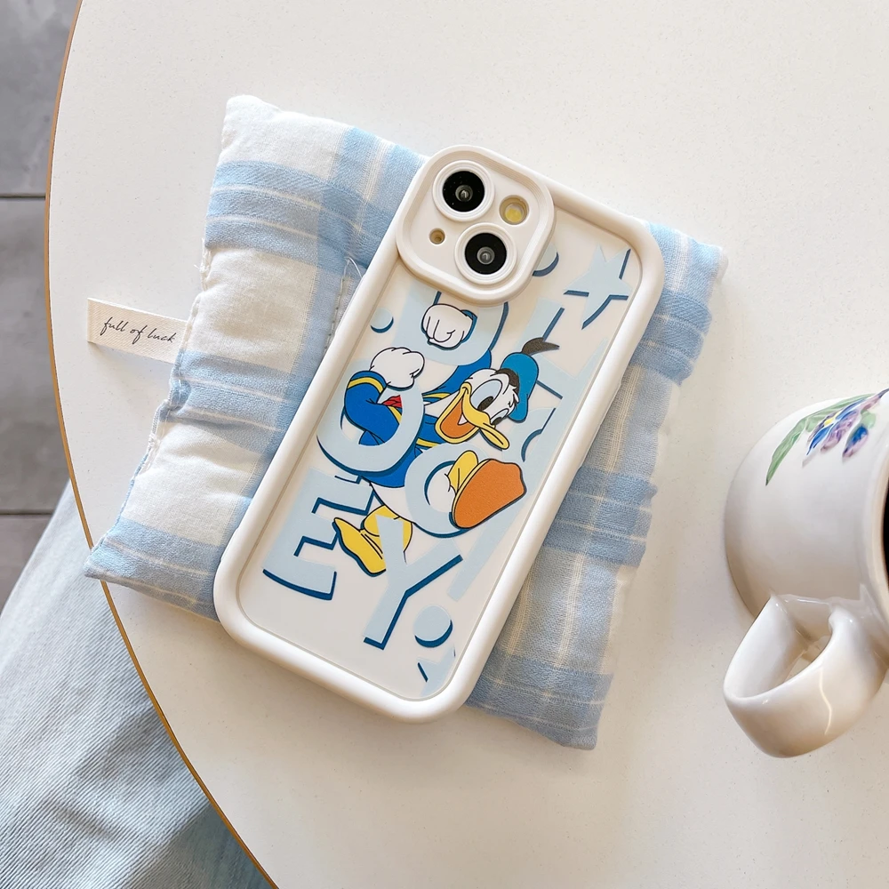 Cute Mickey Minnie Daisy Duck Painting Phone Case For Xiaomi Redmi 14C 13 13C 12 12C K50 K40 10C 10 9T 9C 9A K30 4G 5G Soft TPU