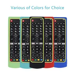 Colorful Silicone Case Protective Sheath Fit for LG AKB75375604 AKB75095308 AKB73715601 AKB Series Smart TV Remote Control Cover