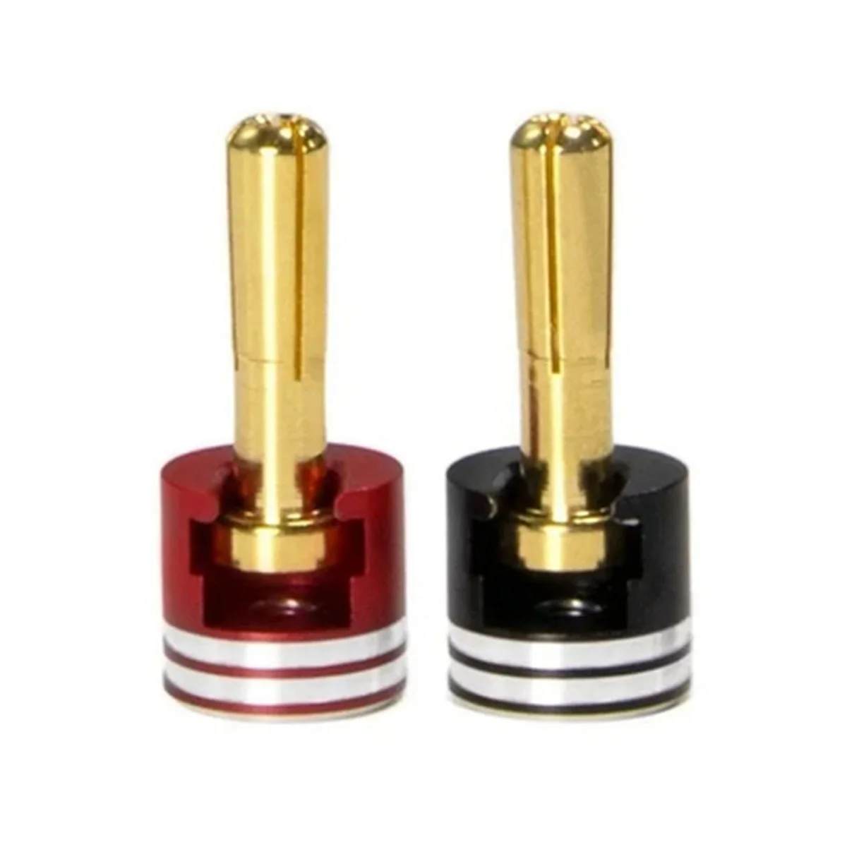 A002 Welding-Free Hard Shell Metal Heatsink Plugs & Grips 4mm/5mm Set for 1/10 Off-Road Truck RC Car Upgrade Parts view 5