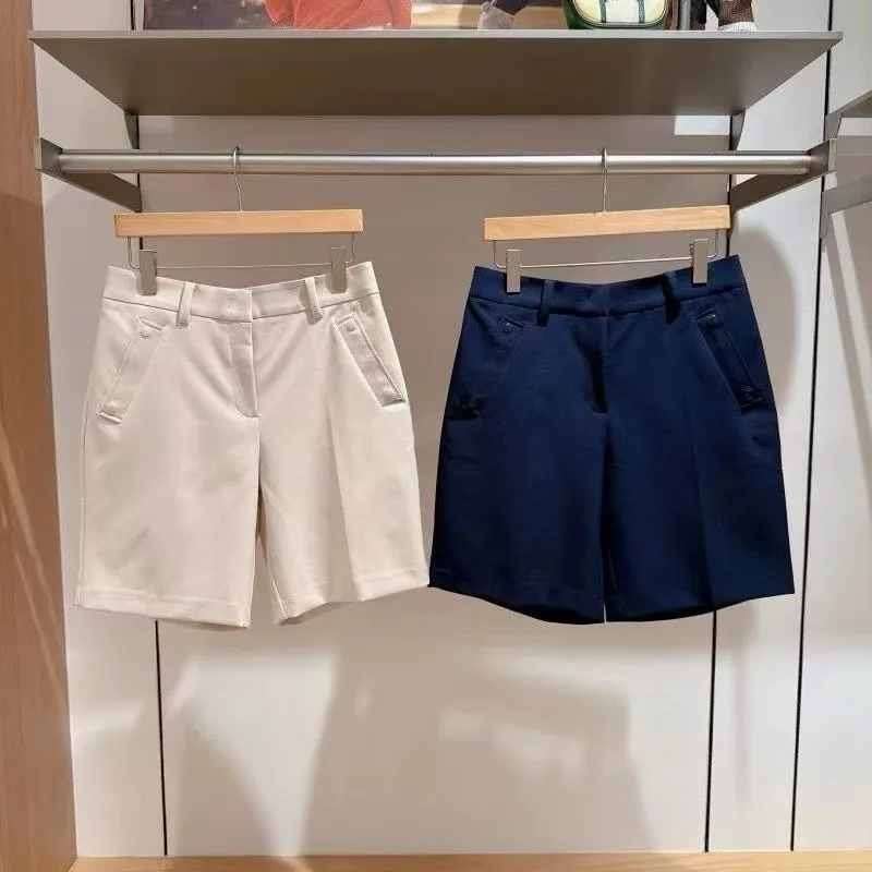 

Women's New Summer Golf Shorts: Solid-Color Casual Shorts, Versatile Sports Shorts, Quick-Dry Outdoor Shorts,
