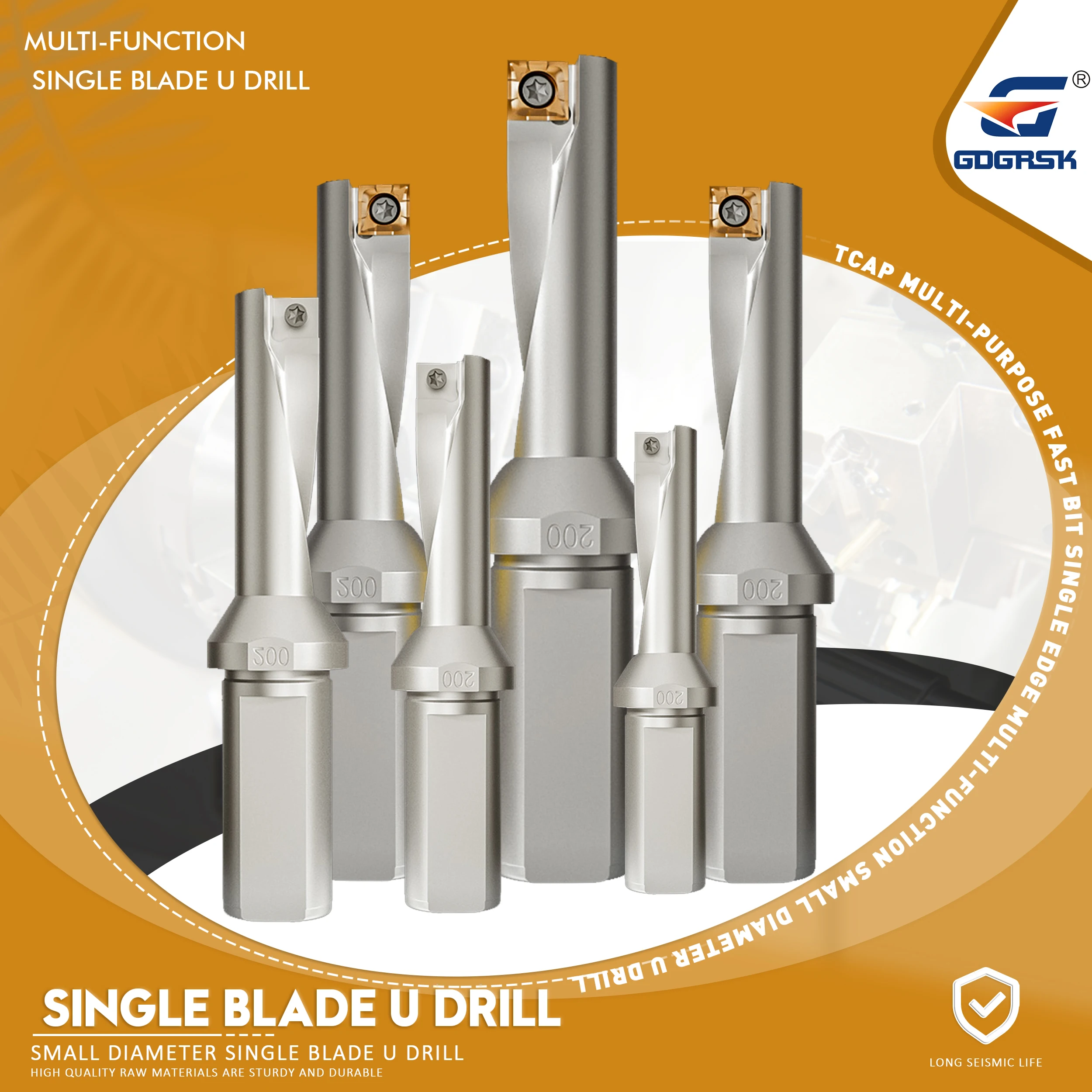 

TCAP Series 08R 10R 12R 14R 16R 20R 2.25D 3.25D Drilling Turning Boring And Other Integrated Multi-function Drill For XCMT Blade