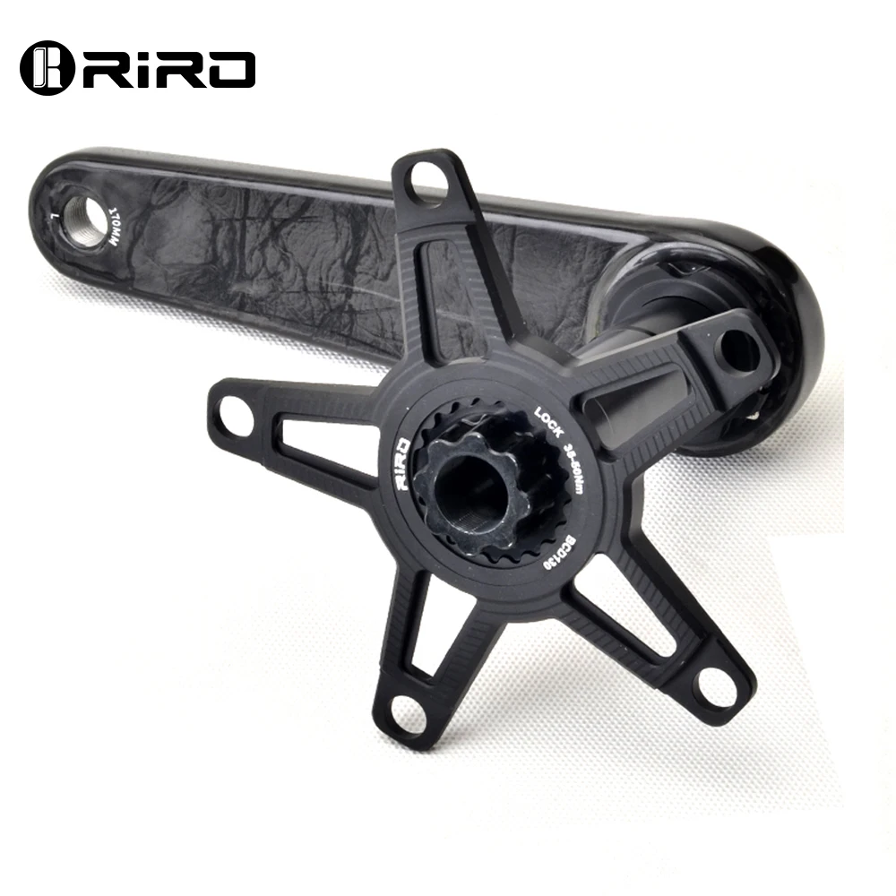 RIRO 4-armiger Kettenblatt-Adapter für Easton EC90 XXE 5-Bolts Spider für Shimano Direct Mount auf 110BCD/130BCD Konverter R7000 R8000 – Detail 3