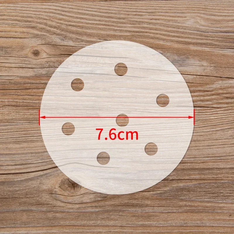 

Disposable steamer paper, food grade household steamed buns, buns, special non-stick pan, round oil paper mat